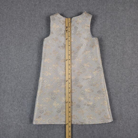 Rachel Zoe Dress Girls Size 5 Sleeveless Dressy Formal Tapestry Dress - Picture 10 of 12